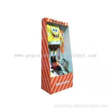 Pos Corrugated Cardboard Display for Doll  racks ENTD036 wi